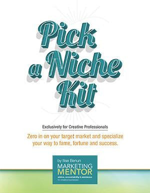 The Pick a Niche Kit + Evergreen Marketing Plan + Discount Voucher Valid for Private Coaching